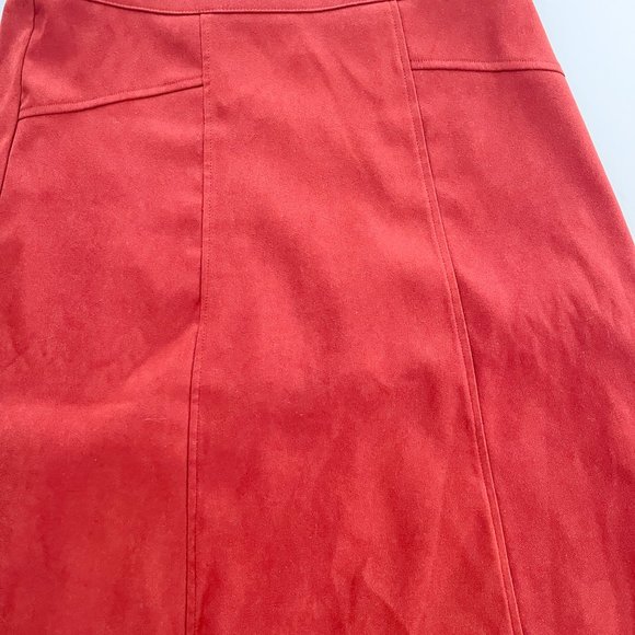 Elements Orange Suede looking skirt. Excellent condition. - Picture 4 of 6